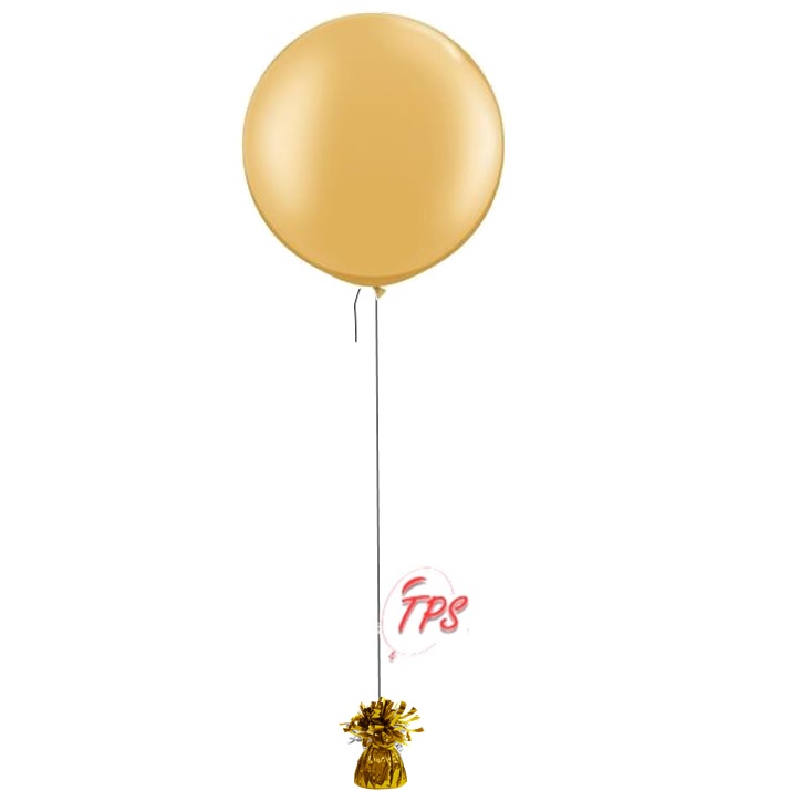 3ft Gold Balloon