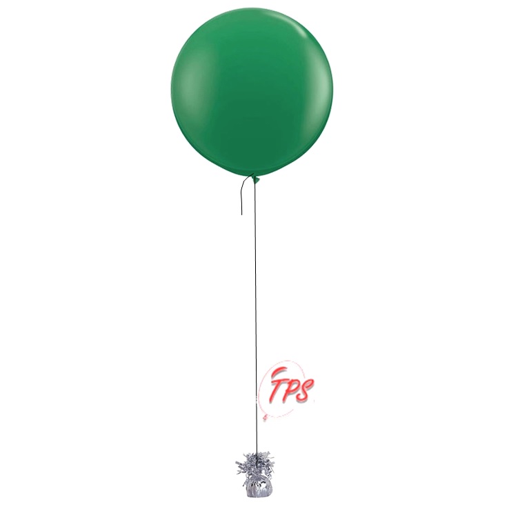 3ft Green Balloon