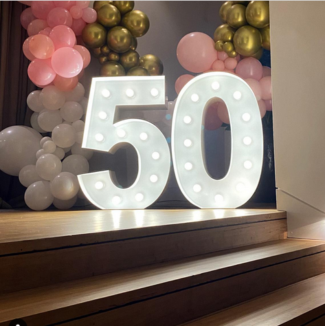 50 Light Up Numbers