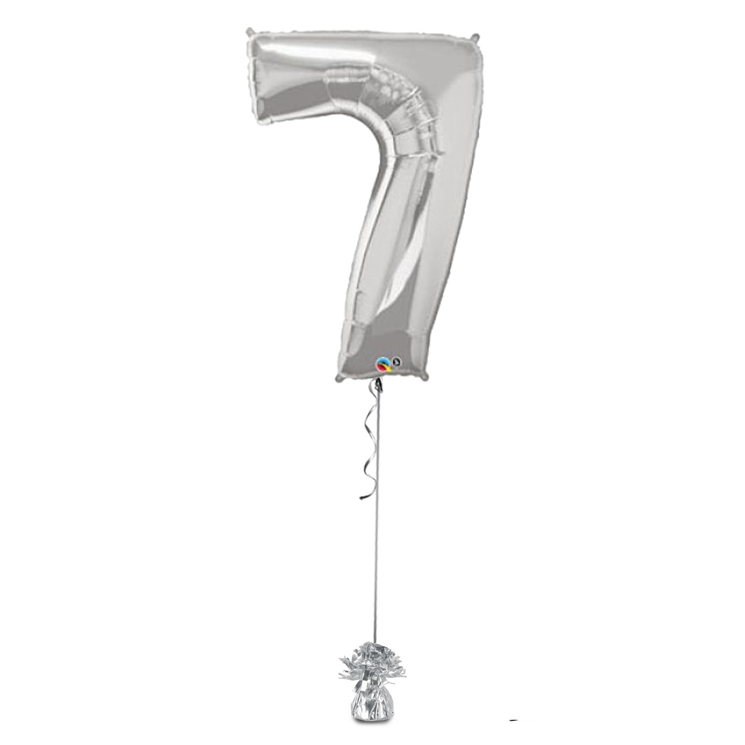 Megaloon 7 Balloon - Silver