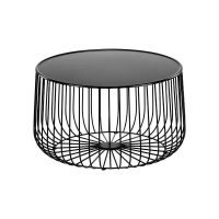 Black Wire Coffee Table Hire