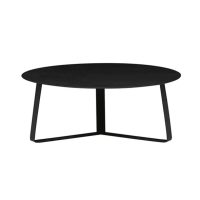 Black Round Coffee Table Hire