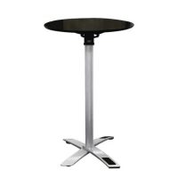 Black Top Cocktail Table Hire