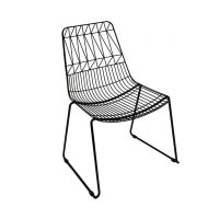 Black Wire Chair - Black Arrow Chair Hire
