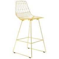 Gold Wire Stool - Arrow Stool Hire