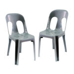 Grey Pipee Plastic Chair Hire