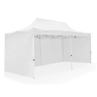 Pop Up Marquee 4m x 8m - Walls on 3 sides