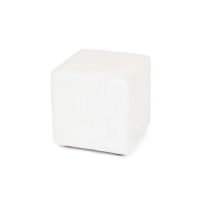 White Ottoman Cube Hire