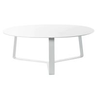White Round Coffee Table Hire