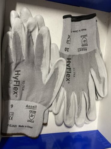 Ansell hyflex work gloves