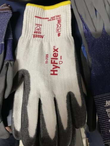 Ansell hyflex work gloves