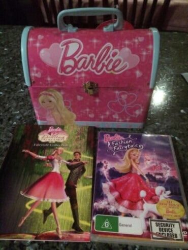 Barbie Book/DVD/Tin