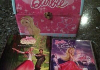Barbie Book/DVD/Tin