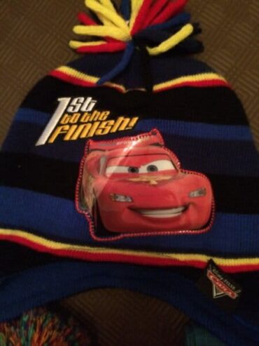 Beanie & Scarf Cars Elmo Bob the Builder