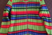 Benetton Girls Striped Cardigan