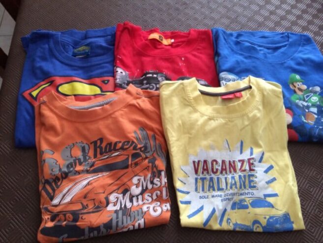 Boys Assorted Summer Tshirts Bundle