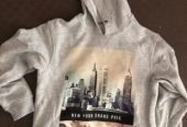 Boys New York Grey Jumper