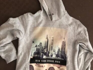 Boys New York Grey Jumper