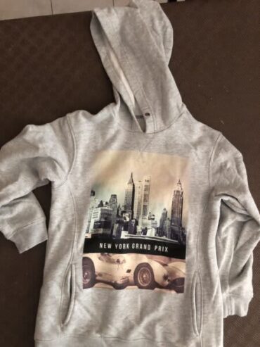 Boys New York Grey Jumper