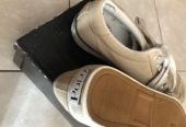 Polo Ralph Lauren Boys Cream Canvas Shoes