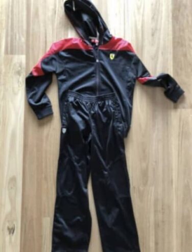 Boys Puma Ferrari Tracksuit