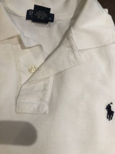 Boys Ralph Lauren Polo White Top