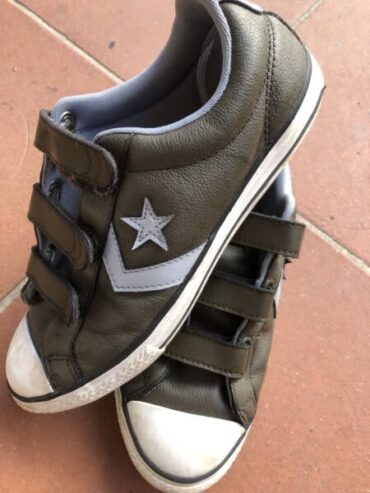 Converse Leather Brown Shoes