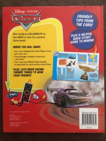 Disney Cars Lets Party Book