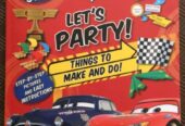 Disney Cars Lets Party Book