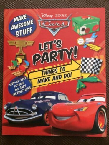 Disney Cars Lets Party Book