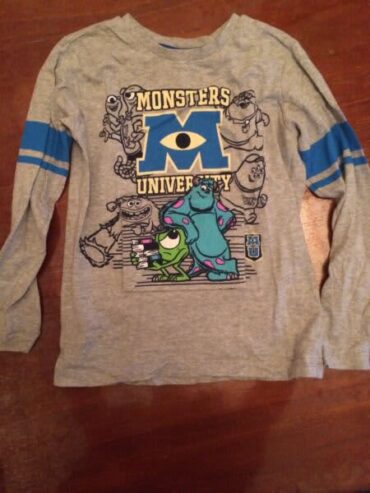 Disney Monsters University Boys long sleeved tshirt