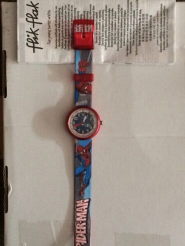 Flik Flak Swatch Spiderman Watch