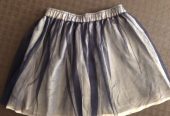 Girls Skirt Blue/Gold