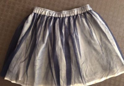 Girls Skirt Blue/Gold