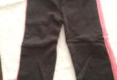 Girls Brown and Pink Converse Trackpants