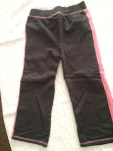 Girls Brown and Pink Converse Trackpants