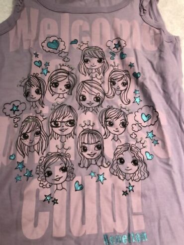 Girls Lavender Benetton TShirt