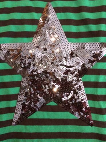 Girls Star Sparkle Top