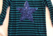 Girls Star Sparkle Top