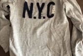 H&M Grey NYC Jumper