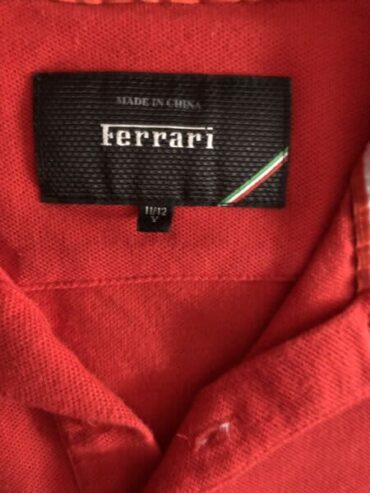 Ferrari Polo Kids Top