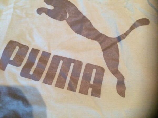 Ladies Puma T-Shirt Light Green