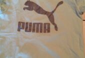 Ladies Puma T-Shirt Light Green