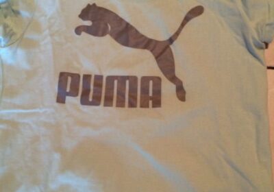 Ladies Puma T-Shirt Light Green