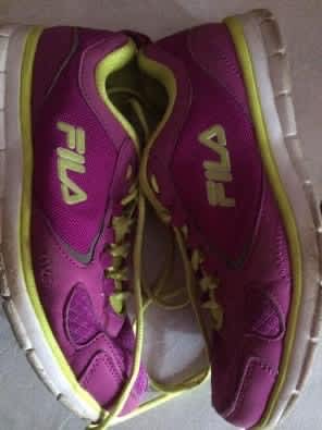 Ladies fila training shoes