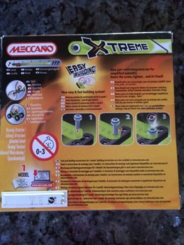 Meccano Xtreme Set