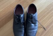 Men’s Windsor smith leather black shoes