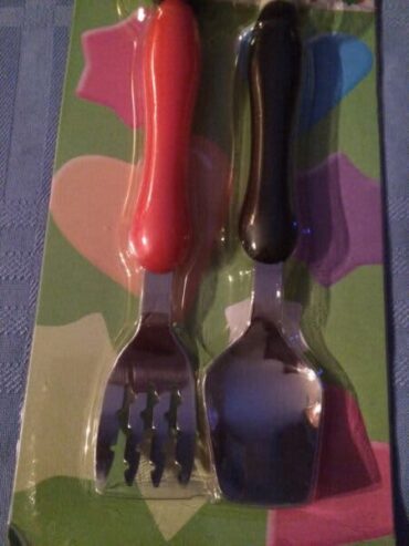 Mickey Mouse Spoon & Fork Set