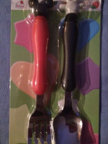 Mickey Mouse Spoon & Fork Set