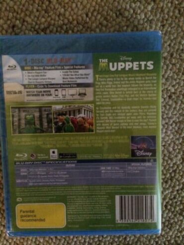 Muppets Most Wanted DVD Blue Ray